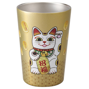 ReachWill魔法瓶 日本伝統文化ステンレスタンブラー(460ml) 招き猫柄 RXH-JP46MN-イメージ1