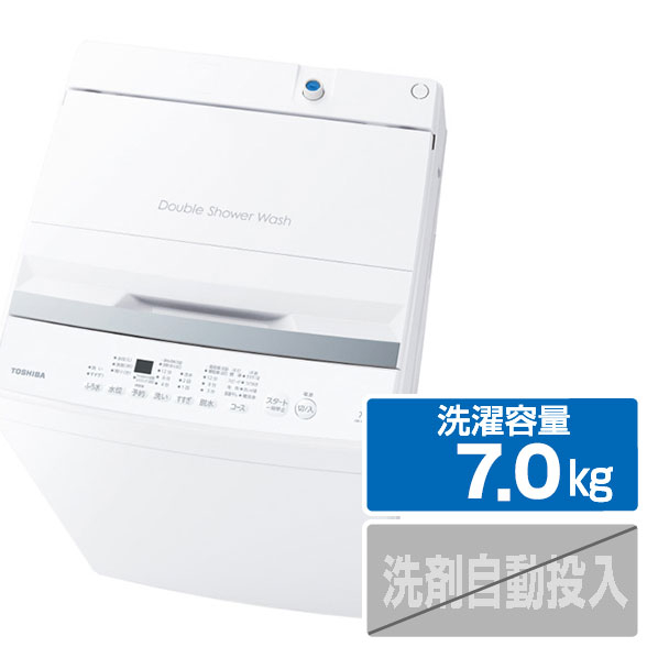 東芝 7．0kg全自動洗濯機 e angle select ピュアホワイト AW-7GME4(W)