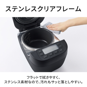 パナソニック IHジャー炊飯器 ブラック SR-N210E-K-イメージ14