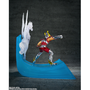 バンダイスピリッツ Figuarts Zero Touche Metallique ペガサス星矢 (初期青銅聖衣) FZTMﾍﾟｶﾞｻｽｾｲﾔｼﾖｷﾌﾞﾛﾝｽﾞ-イメージ2