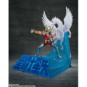 バンダイスピリッツ Figuarts Zero Touche Metallique ペガサス星矢 (初期青銅聖衣) FZTMﾍﾟｶﾞｻｽｾｲﾔｼﾖｷﾌﾞﾛﾝｽﾞ-イメージ3
