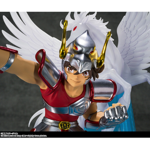 バンダイスピリッツ Figuarts Zero Touche Metallique ペガサス星矢 (初期青銅聖衣) FZTMﾍﾟｶﾞｻｽｾｲﾔｼﾖｷﾌﾞﾛﾝｽﾞ-イメージ4