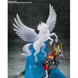 バンダイスピリッツ Figuarts Zero Touche Metallique ペガサス星矢 (初期青銅聖衣) FZTMﾍﾟｶﾞｻｽｾｲﾔｼﾖｷﾌﾞﾛﾝｽﾞ-イメージ5