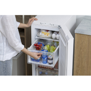 アイリスオーヤマ 【前開き】80L スリム冷凍庫 ホワイト KUSN-S8E-W-イメージ13