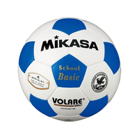 ミカサ サッカー 4号 検定球 ホワイト／ブルー FC697RV-SVC402SBC-WB