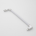 エレコム モバイルバッテリー用ケーブル(USB Type-C(TM) - Lightning) ホワイト MPA-CLLL01WH