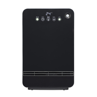 YAMAZEN 静音大風量セラミックファンヒーター e angle select ブラック ESF-VN12E6-B