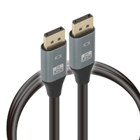 JTT DisplayPortケーブル 8K対応 3m ブラック JTDISP8K-3M-BK