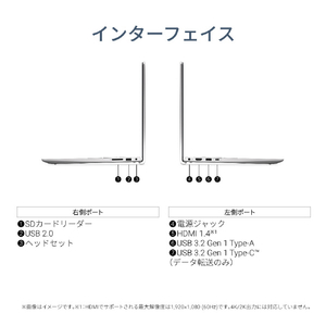 DELL スタンダードノートブック オリジナル Dell 15 DC15250 プラチナシルバー ND55-GWM3SE6-イメージ8