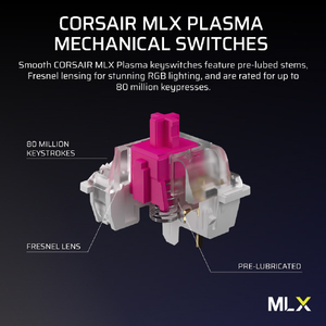 コルセア CORSAIR VANGUARD 96 WIRELESS MLX Plasma メカニカルゲーミングキーボード CHR-91F901E-JP-イメージ9