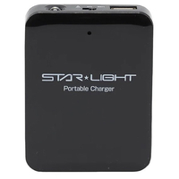 STAR LIGHT 単3形乾電池式充電器 黒 SK-4AACHLEDBK