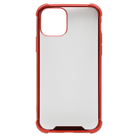 オウルテック iPhone 11 Pro用耐衝撃ハイブリッドケース レッド OWL-CVIB5809-RE