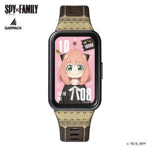GARRACK 腕時計 HUC-SF-BD11-A アーニャ・フォージャーモデル スパイファミリーコラボスマートウォッチ ブラウン HUC-SF-BD11-A-イメージ1