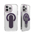 momo stick iPhone 15 Pro用Mag Grip レンズガード一体型クリアケース ディープパープル MMS25310I15PR-イメージ1