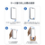 momo stick iPhone 15 Pro用Mag Grip レンズガード一体型クリアケース ディープパープル MMS25310I15PR-イメージ14
