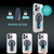momo stick iPhone 15 Pro用Mag Grip レンズガード一体型クリアケース ディープパープル MMS25310I15PR-イメージ4