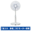 e angle DCモーター搭載リビング扇風機 ホワイト ANGV-FAD30BW