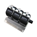 京北計器工業 数取器 3連 カウンター 24-6265-01 HM404-3 FCG686N-24-6265-01