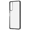 レイアウト Xperia 5 IV用TPUソフトケース META Frame ブラック RT-RXP5M4HT2/BM