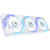 ASUS ROG EURUX GR120 FAN ARGB REVERSE 3IN1 ホワイト ROG-EURUX/RV/WH/3P-イメージ1
