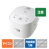 SHARP マイコン炊飯ジャー(3合炊き) e angle select ホワイト KS-C5E4-W