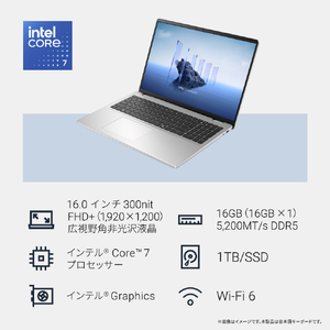 DELL Dell 16 DC16250 プラチナシルバー ND76-FWM3SD-イメージ7
