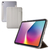 エレコム iPad(A16) フラップケース 薄型軽量 カラーエッジ 背面クリア グレージュ TB-A25RWVFCGB-イメージ2