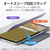 エレコム iPad(A16) フラップケース 薄型軽量 カラーエッジ 背面クリア グレージュ TB-A25RWVFCGB-イメージ6