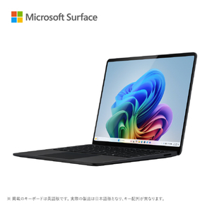 マイクロソフト Surface Laptop(第 8 世代) 13．8インチ Snapdragon X2 Plus/24/512 ブラック EP2-60094-イメージ2