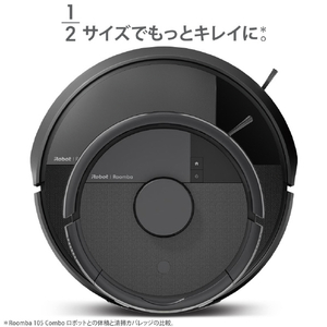 iRobot Roomba Mini Slim 掃除機&床拭きロボット + SlimCharge 充電スタンド 黒(KURO) F115060-イメージ2