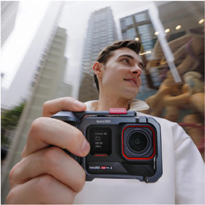 insta360 Ace Pro 2 ストリート撮影キット (デュアルバッテリー:ストーン・グレー) ミッドナイトブラック CINSBBGA-ACEPRO242-イメージ2