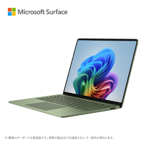 マイクロソフト Surface Laptop(第 8 世代) 13．8インチ Snapdragon X2 Plus/24/512 ジェイド EP2-60112-イメージ2