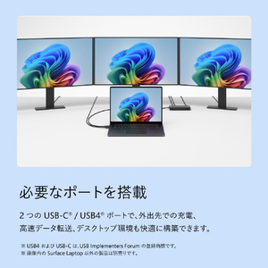 マイクロソフト Surface Laptop(第 8 世代) 15インチ Snapdragon X2 Elite/16/1TB ブラック EP2-60132-イメージ13