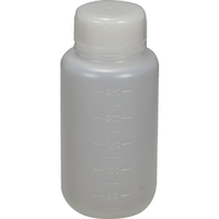 トラスコ ＰＥボトル丸型広口瓶（ポリエチレン製）２５０ｍＬ 食品衛生法適合（ポジティブリスト適合） TB-250L