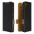 ラスタバナナ arrows We3用 薄型手帳サイドマグネットケース ブラック×ブラウン 9483FAW3BSMBKB-イメージ1