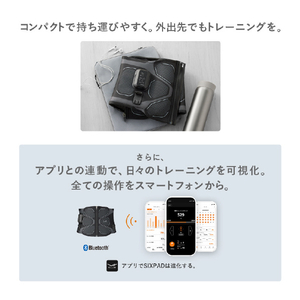 SIXPAD SIXPAD Core Belt 2 M【コントローラー別売り】 SIXPAD アッシュブルー SE-CB-12A-M-イメージ7