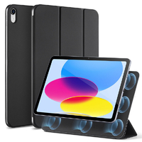 ESR iPad(A16/第10世代)用REBOUND マグネット吸着式 Smart Folioケース ブラック ES27400