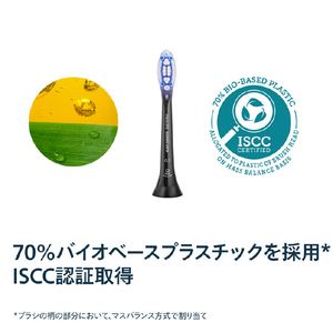 ソニッケア G3 プレミアムガムケア ブラシヘッド3本組 ブラック HX9053/91-イメージ7