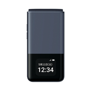 ALT SIMフリースマートフォン MIVEケースマ Indigo Black AT-M140J-K-イメージ1