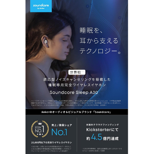 Anker Soundcore Sleep A30 オフホワイト D1301N21-イメージ2