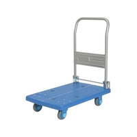 カナツー 静音プラ150樹脂製折畳み式ハンドトラック FC209HN-5097584