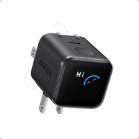 Anker Anker Nano Charger (45W, Display, スイングプラグ) ブラック A121DN11