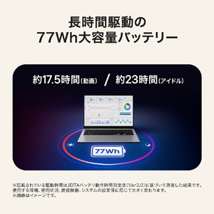 LG Electronics Japan LG gram Pro 16 メモリ16GB SSD 512GB ノートパソコン 軽量 AMD Ryzen AI 5 435 Windows 11 Home Copilot+ PC 16インチ 16Z95U-GS55J  2026年モデル 16Z95U-GS55J-イメージ5