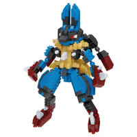 カワダ ナノブロック ポケットモンスター メガルカリオ RS NBPMR11ﾎﾟｹﾓﾝﾒｶﾞﾙｶﾘｵRS
