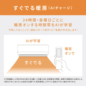 パナソニック 「標準工事費サービス」 14畳 フィルター自動清掃 省エネハイパワーエアコン Eolia(エオリア) Xシリーズ CS-X406D2-W-S-イメージ10