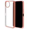 ラスタバナナ AQUOS wish6用 TPUケース メタルフレーム コーラルピンク 9541AW6TPCPK