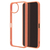 ラスタバナナ AQUOS wish6用 ハイブリッドケース TPU×PC コーラルピンク＊クリア 9552AW6HPCPK-イメージ1