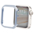 GAACAL Apple Watch Series 4-6/SE1-2 [40mm]用メタリックフレーム ブルー W00114B2-イメージ1