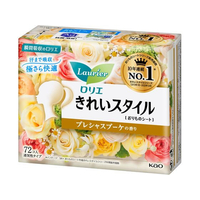 KAO ロリエ きれいスタイル プレシャスブーケの香り 72個 F958537