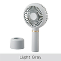 e angle ハンディファン ライトグレー ANGVFAH09ALG